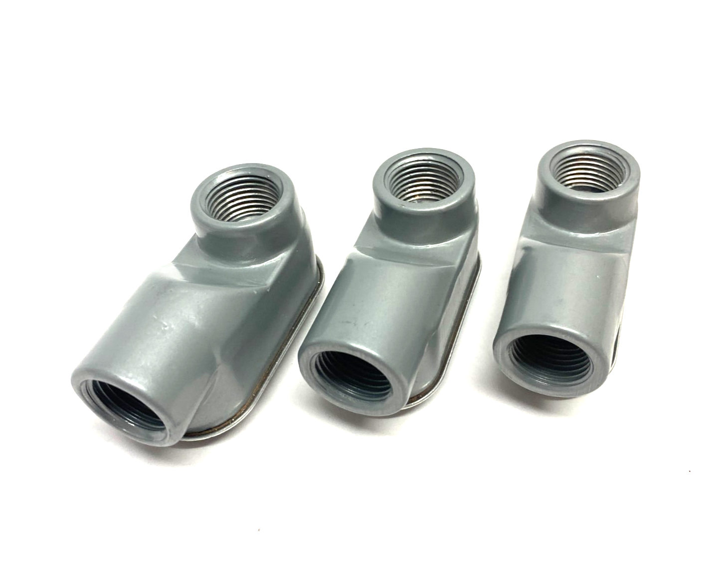 DASLB-1/2 | Red Dot Conduit Body w/ Cover Gasket 1/2" Threads LOT OF 3 - New Other - Maverick Industrial Sales