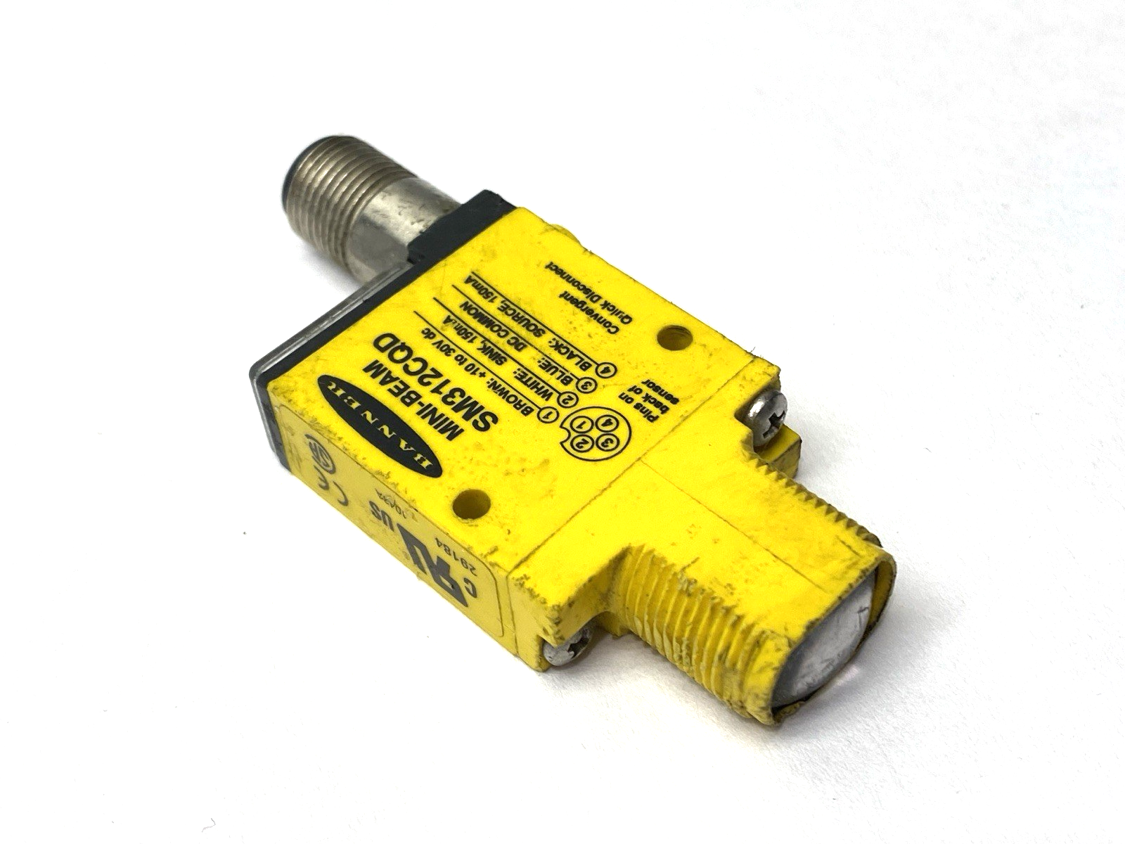 SM312CQDC | Banner Mini-Beam Photoelectric Sensor 4-Pin M12 29184 - Used - Maverick Industrial Sales