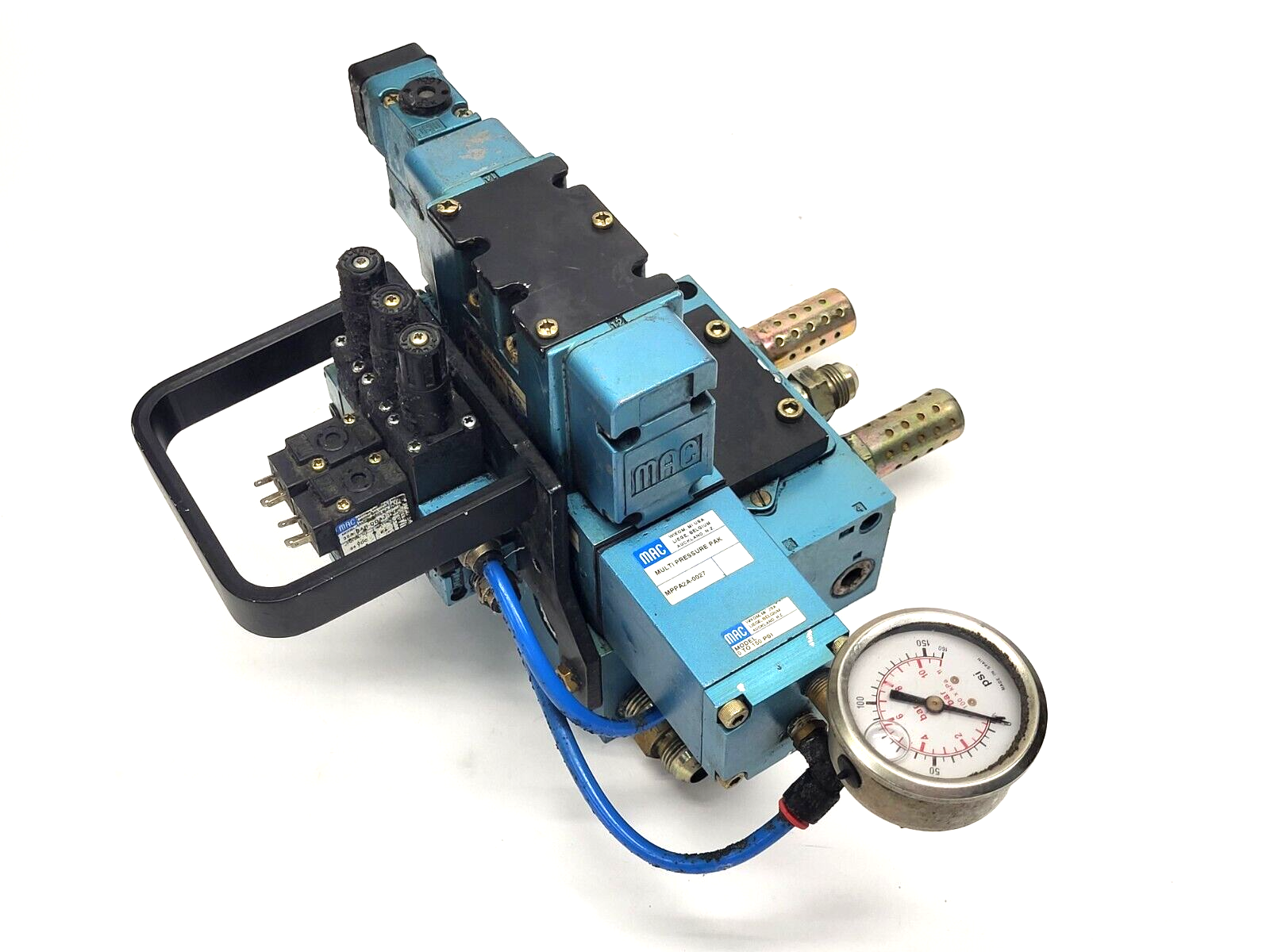 MAC Valves MM-A2B-231 Manifold w/ MV-A2B-A141-PM-6111JC9 Solenoid Valve - Maverick Industrial Sales