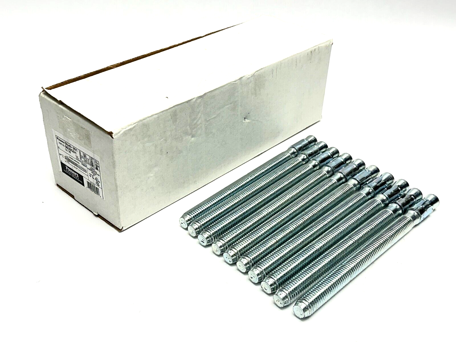Powers Fasteners 9639SD1 Power-Stud+ SD1 Anchors 5/8" 8-1/2" 7438SD1 LOT OF 10 - Maverick Industrial Sales