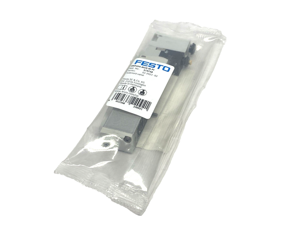 Festo VMPA14-M1H-M-PI Solenoid Valve 573718 - Maverick Industrial Sales
