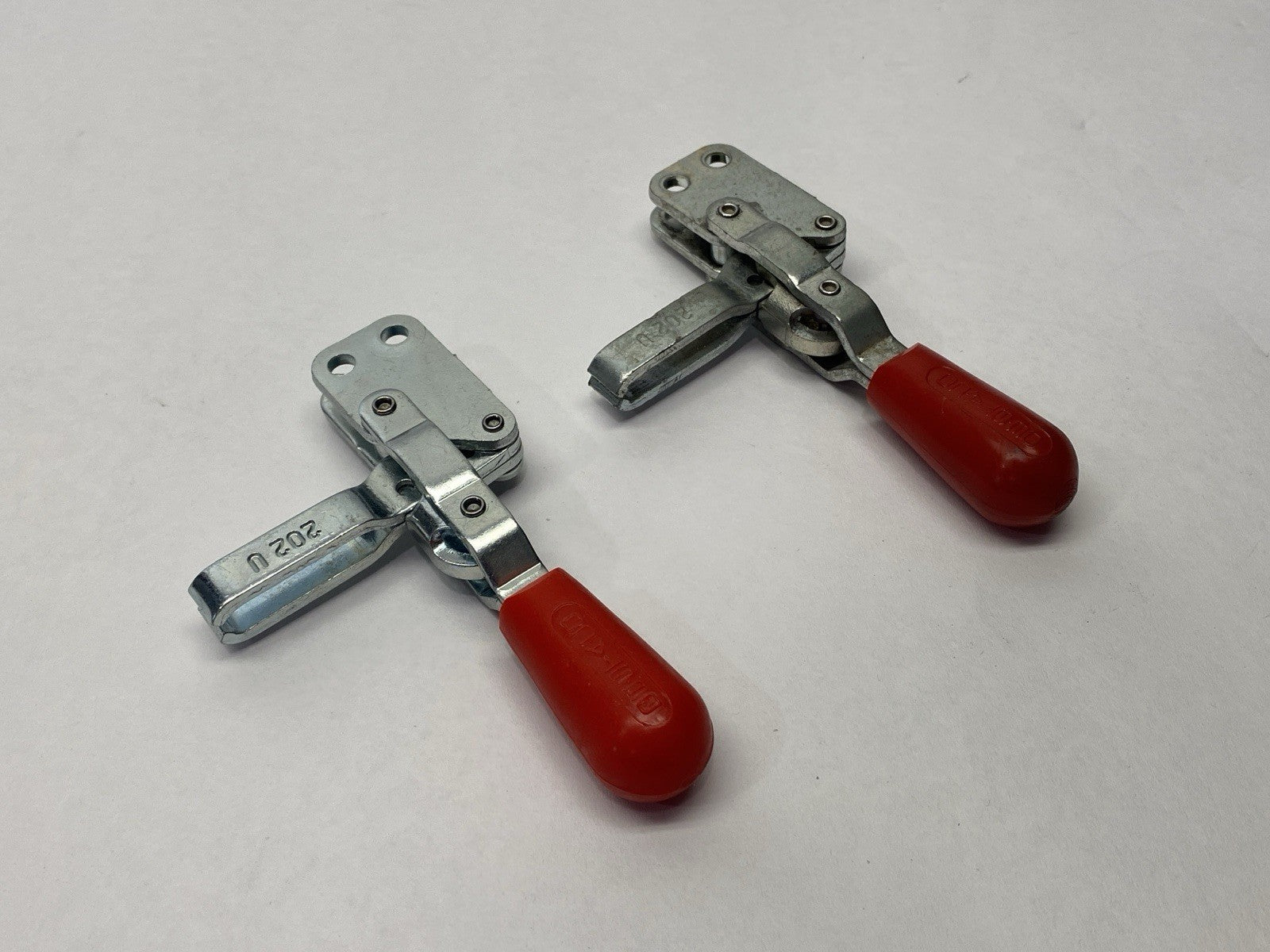 Destaco 202-UB Vertical Toggle Locking Clamp MISSING SPINDLE & HARDWARE LOT OF 2 - Maverick Industrial Sales