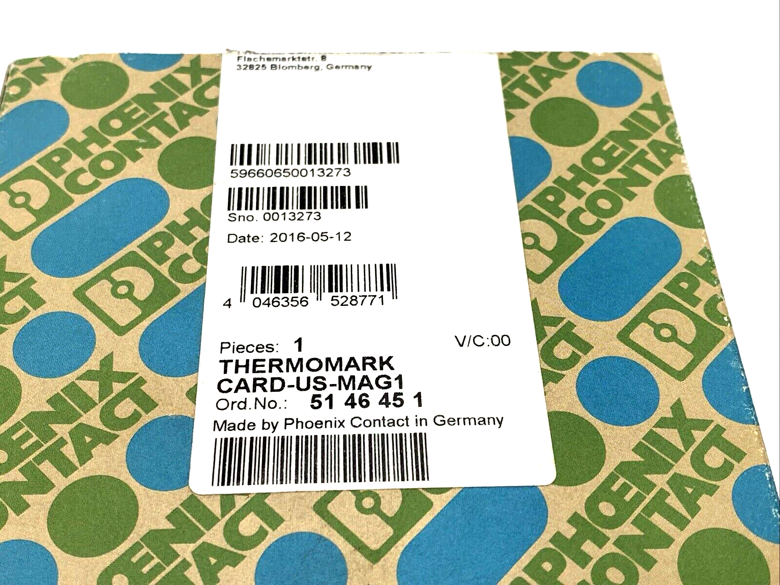 Phoenix Contact THERMOMARK CARD-US-MAG1 Magazine 5146451 - New – Open box - Maverick Industrial Sales