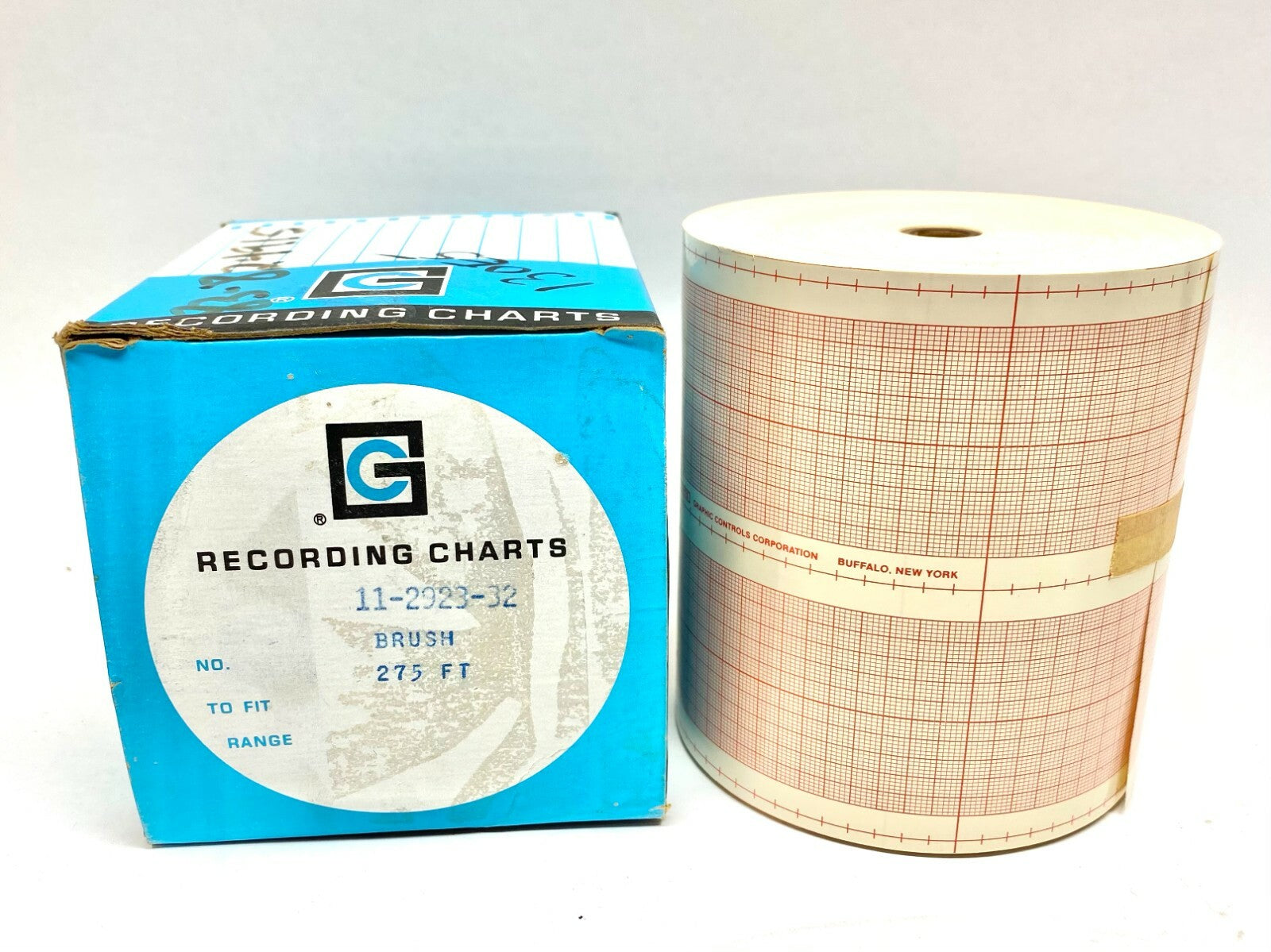 11-2923-32 | Graphic Controls 11292332 Recording Chart Paper 275 FT - New - Maverick Industrial Sales