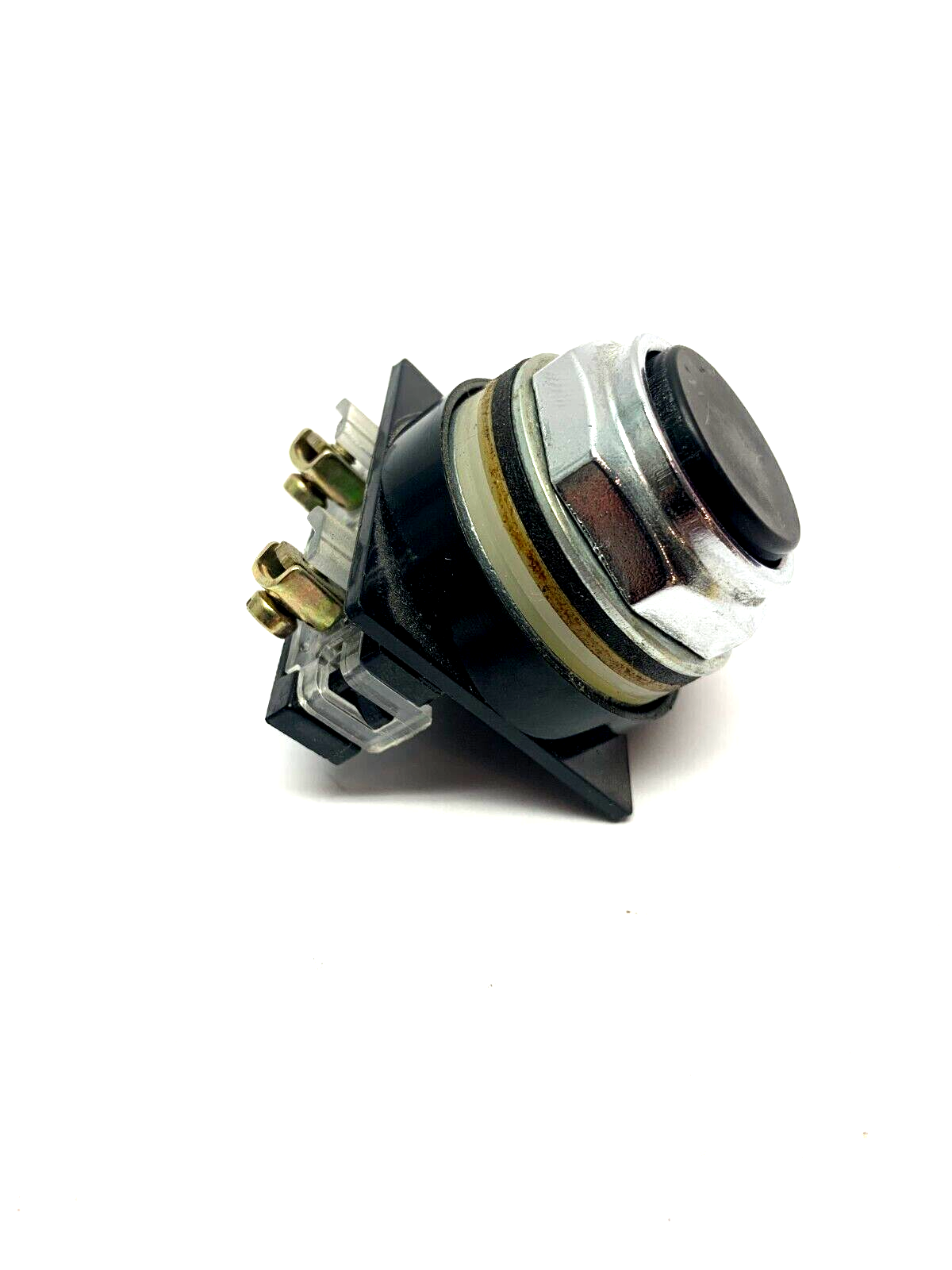 800T-B6A | Allen Bradley Momentary Push Button Black w/CR104P Contactor - Used - Maverick Industrial Sales