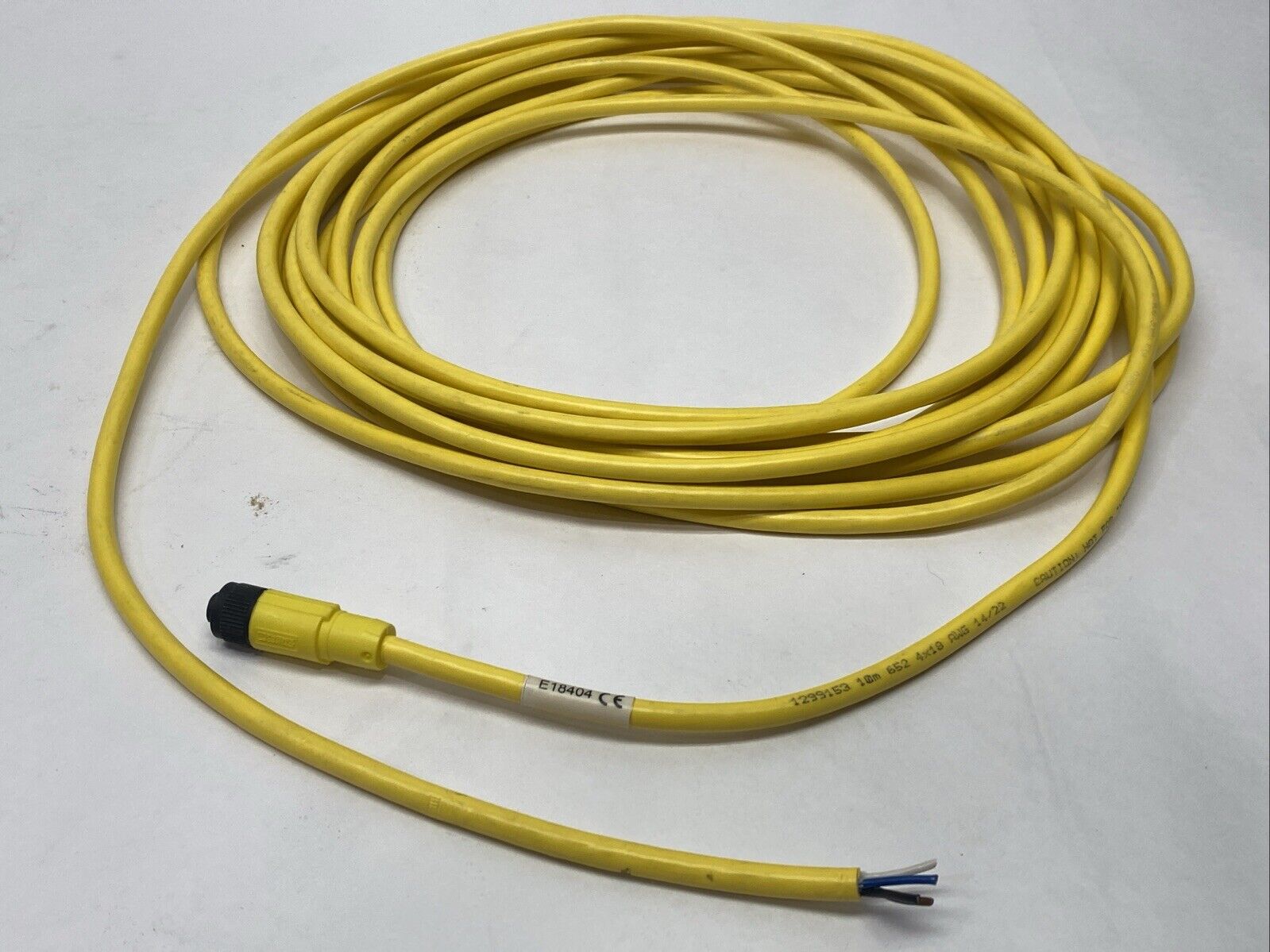 Phoenix Contact 1299153 Sensor Actuator Cordset Female M12 4-Pin 10m - Used - Maverick Industrial Sales