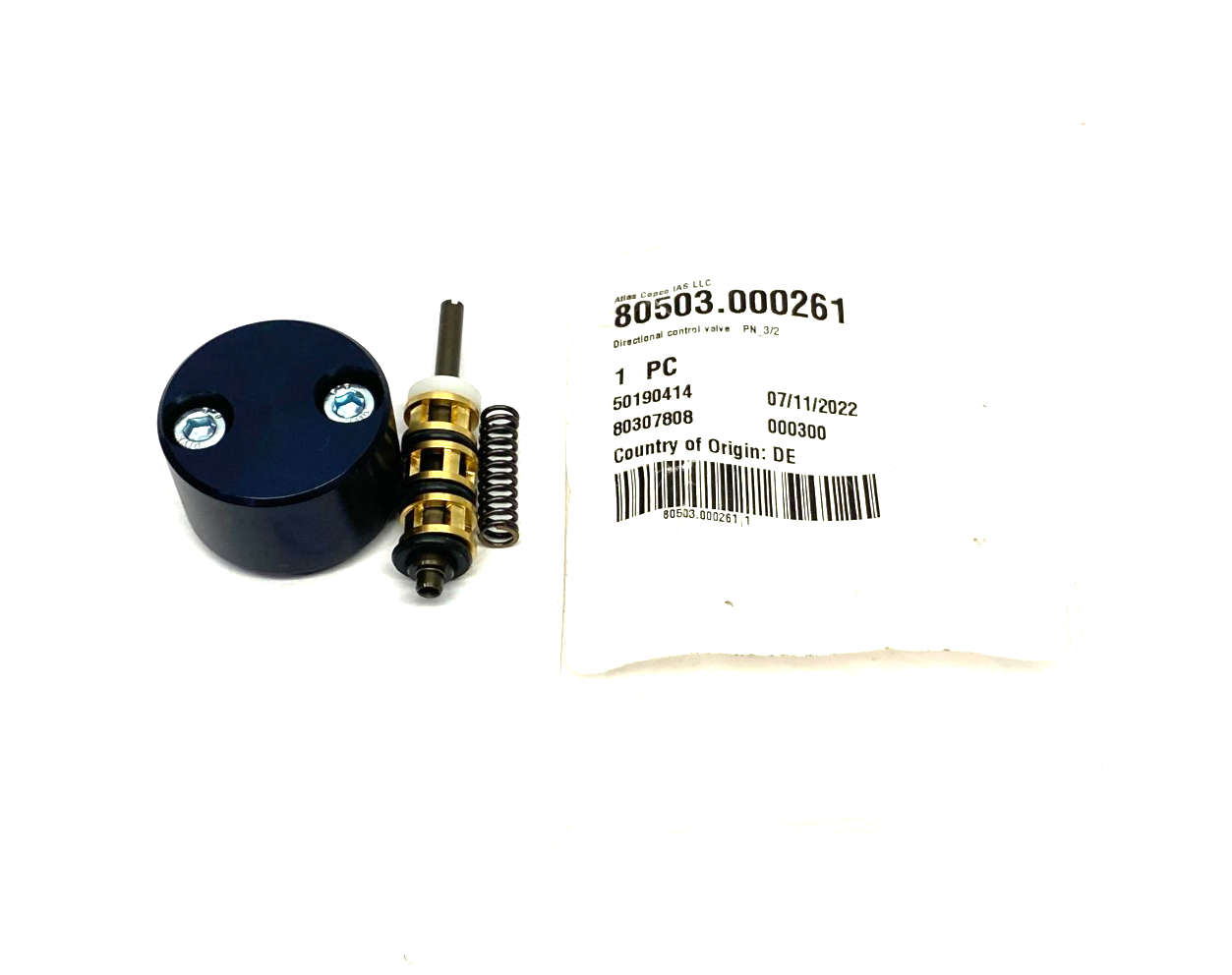80503.000621 | Atlas Copco Directional Control Valve PN_3/2 - New Other - Maverick Industrial Sales