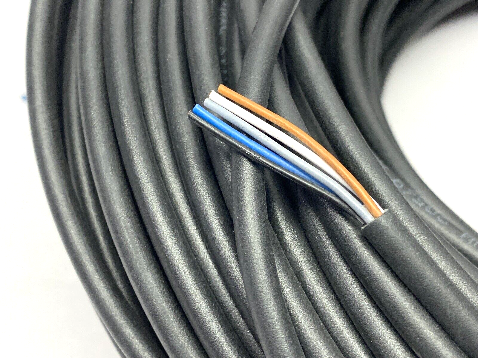 Pepperl+Fuchs V15-G-BK80M-PUR-U Single-Ended M12 Female Cordset 239998-0031 - New – Open box - Maverick Industrial Sales