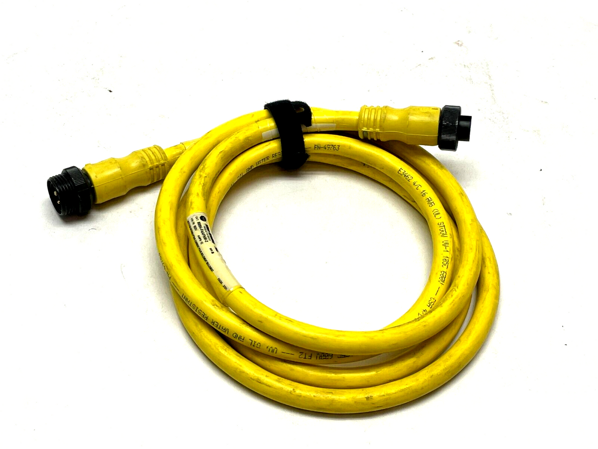 889N-F4AFNM-2 | Allen Bradley Ser. B Cordset 2m Length - Used - Maverick Industrial Sales