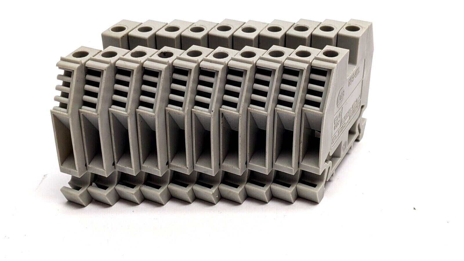 1492-W6 | Allen Bradley Space Saver Terminal Block LOT OF 10 - Used - Maverick Industrial Sales