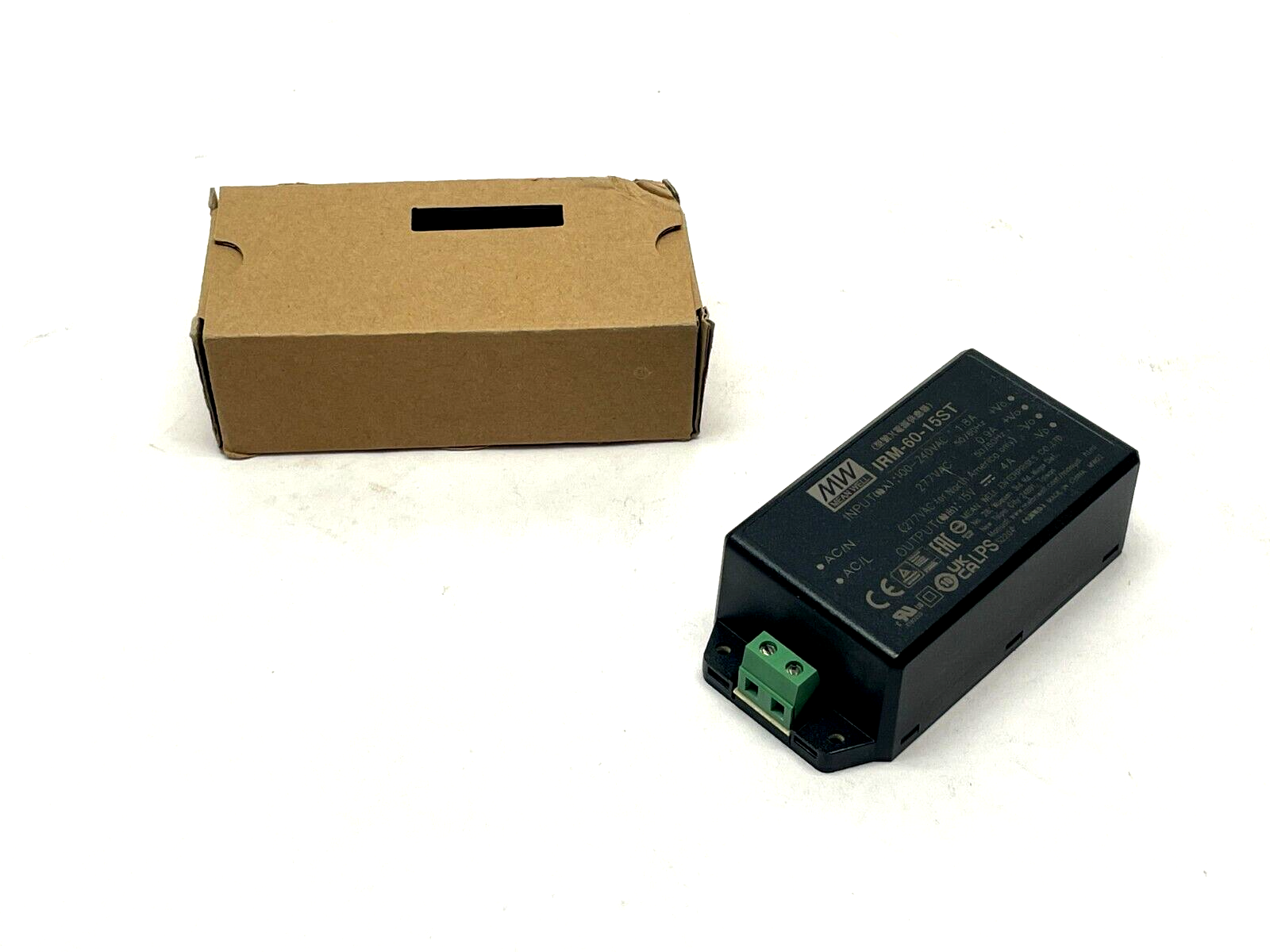 Mean Well IRM-60-15ST Power Supply 5V 4A 100-264V - New - Maverick Industrial Sales