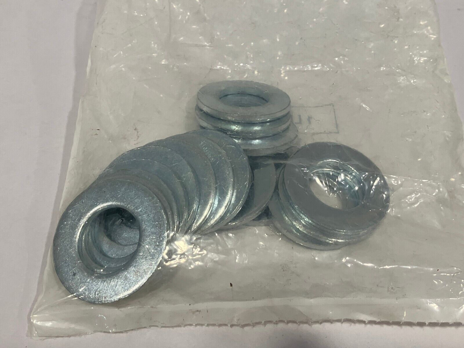 Wrought Washer 7/8" SAE Zinc Plated Washer 1LB PACKAGE - New - Maverick Industrial Sales