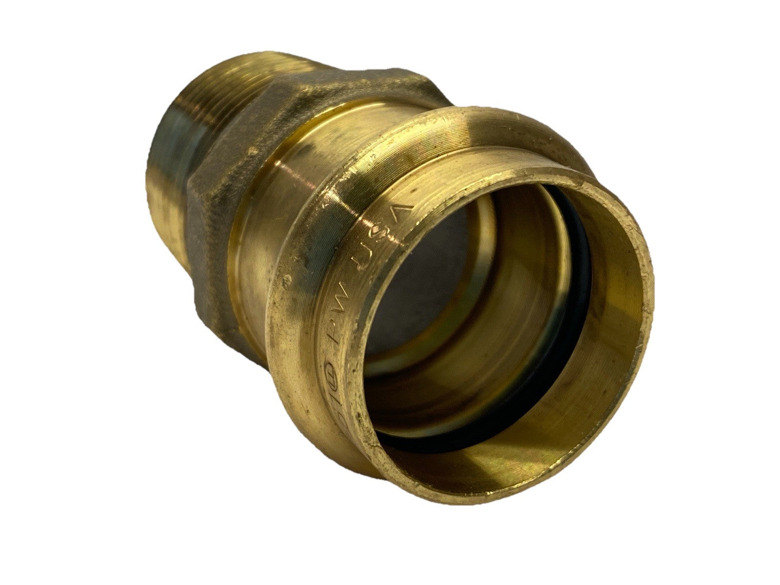 10075844 | Elkhart Male Adapter Brass 1" Press x MPT - New Other - Maverick Industrial Sales