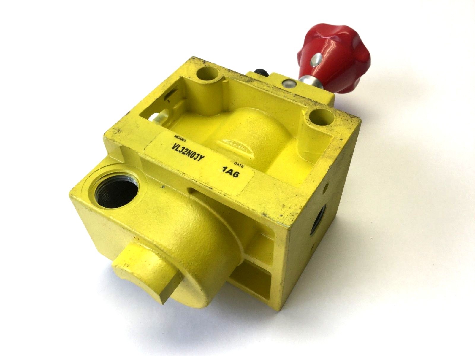 Numatics VL32N03Y Lockout Valve Yellow 1A6 - Used - Maverick Industrial Sales
