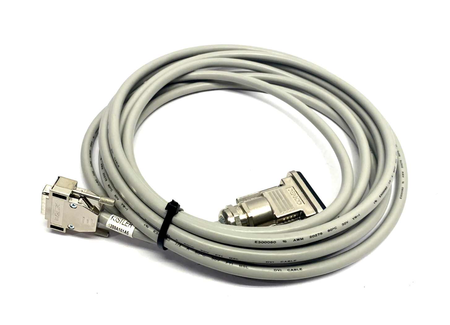 1200A161A5 | Kistler Eurosensor Monitor Cable/Cordset 5m - Used - Maverick Industrial Sales