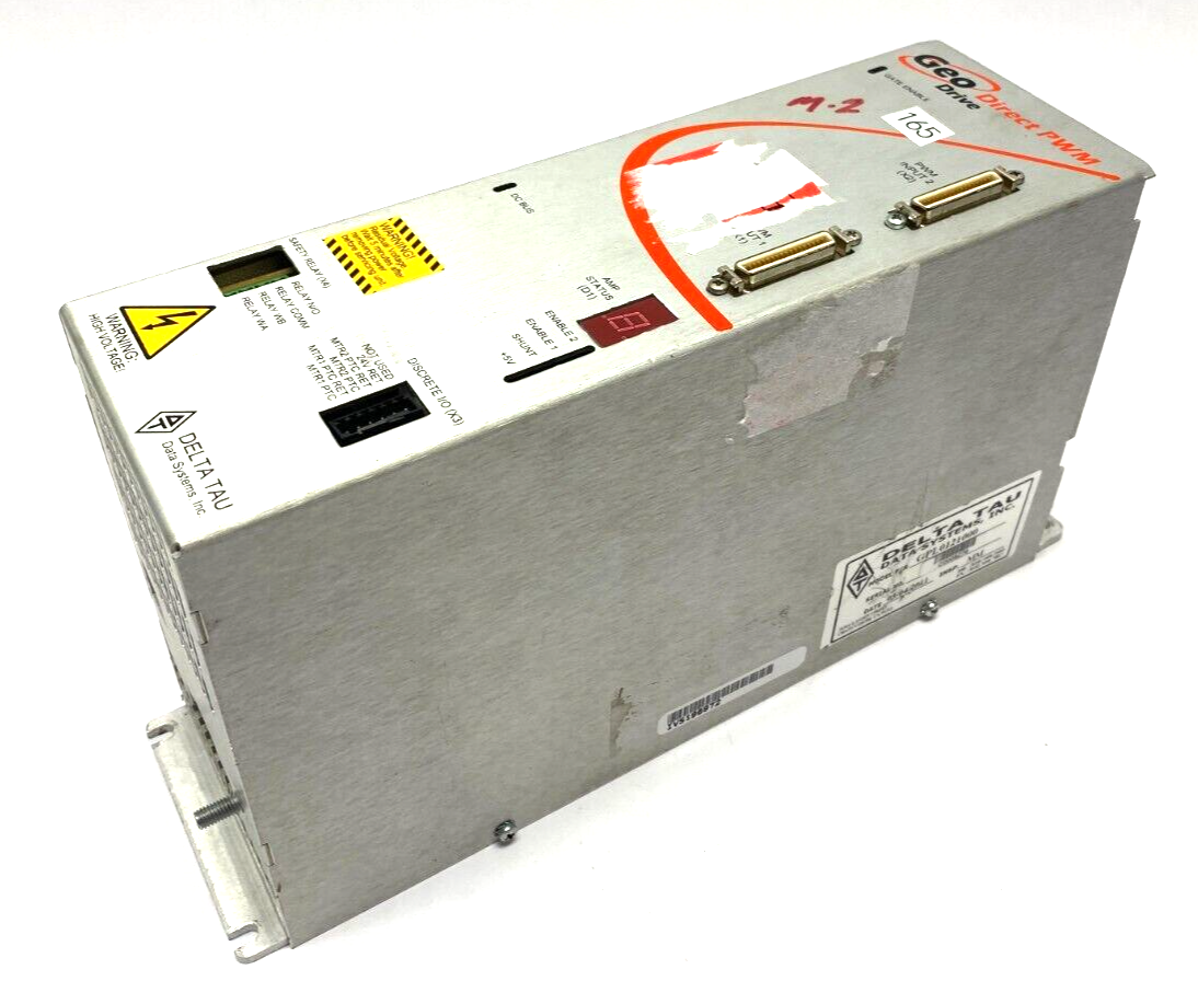 Delta Tau GPL0121000 Geo Drive Direct PWM Power Supply w/ LED Readout - For parts or not working - Maverick Industrial Sales