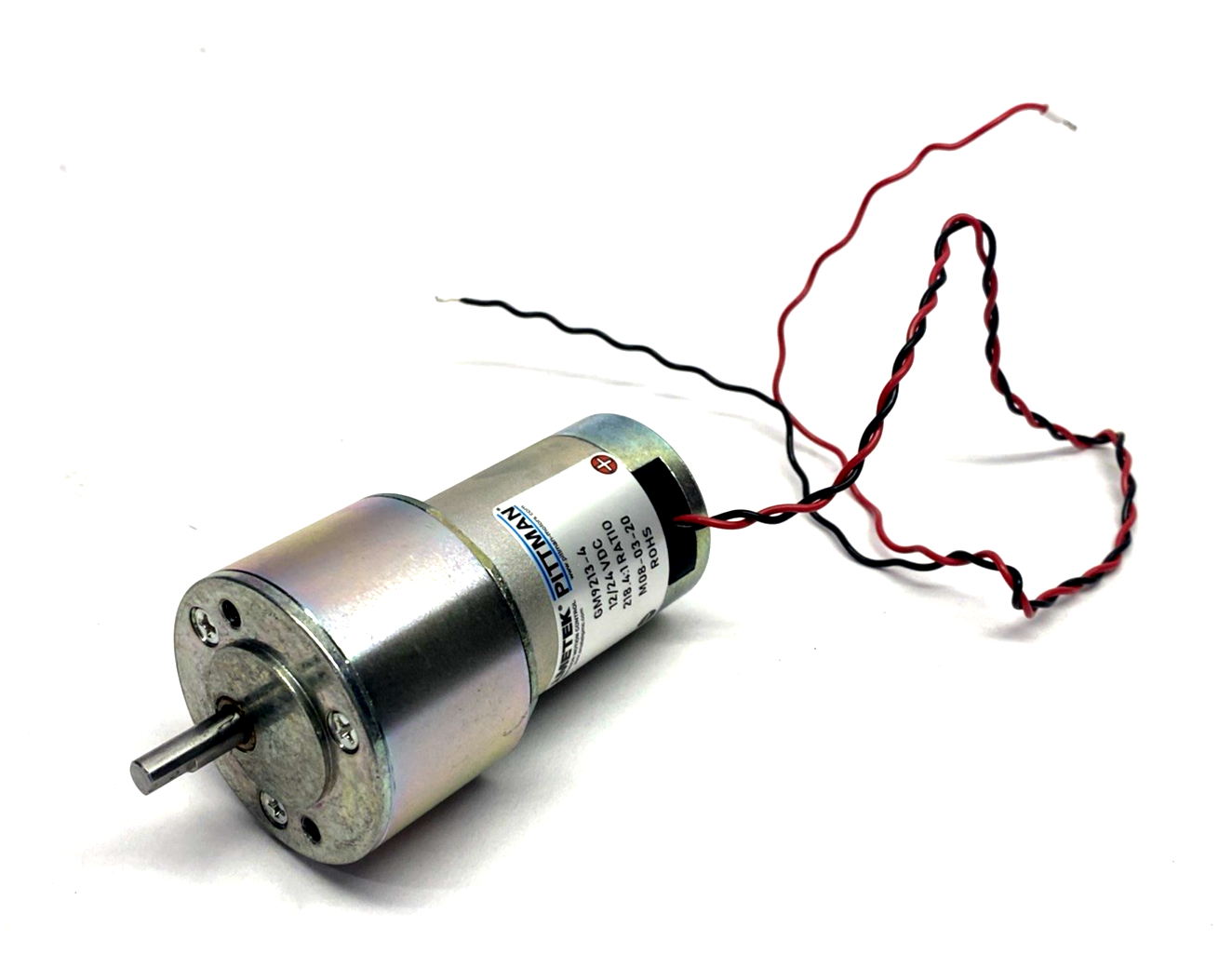 GM9213-4 | Ametek Pittman Gearmotor 12/24 VDC 218.4:1 Ratio - Used - Maverick Industrial Sales