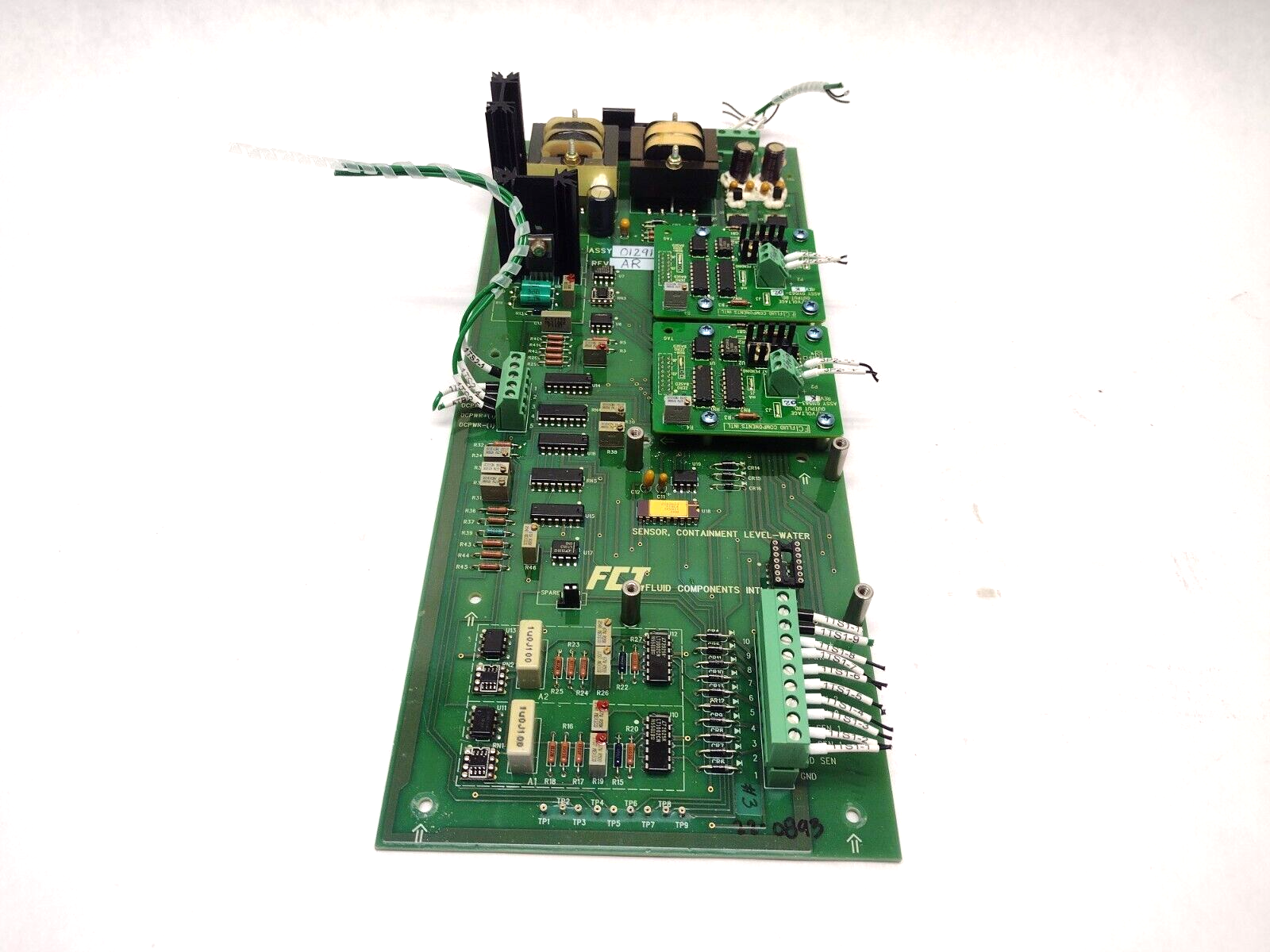 012919-01 | Fluid Components INC. REV AR Containment Water Level Sensor Board - New – Open box - Maverick Industrial Sales