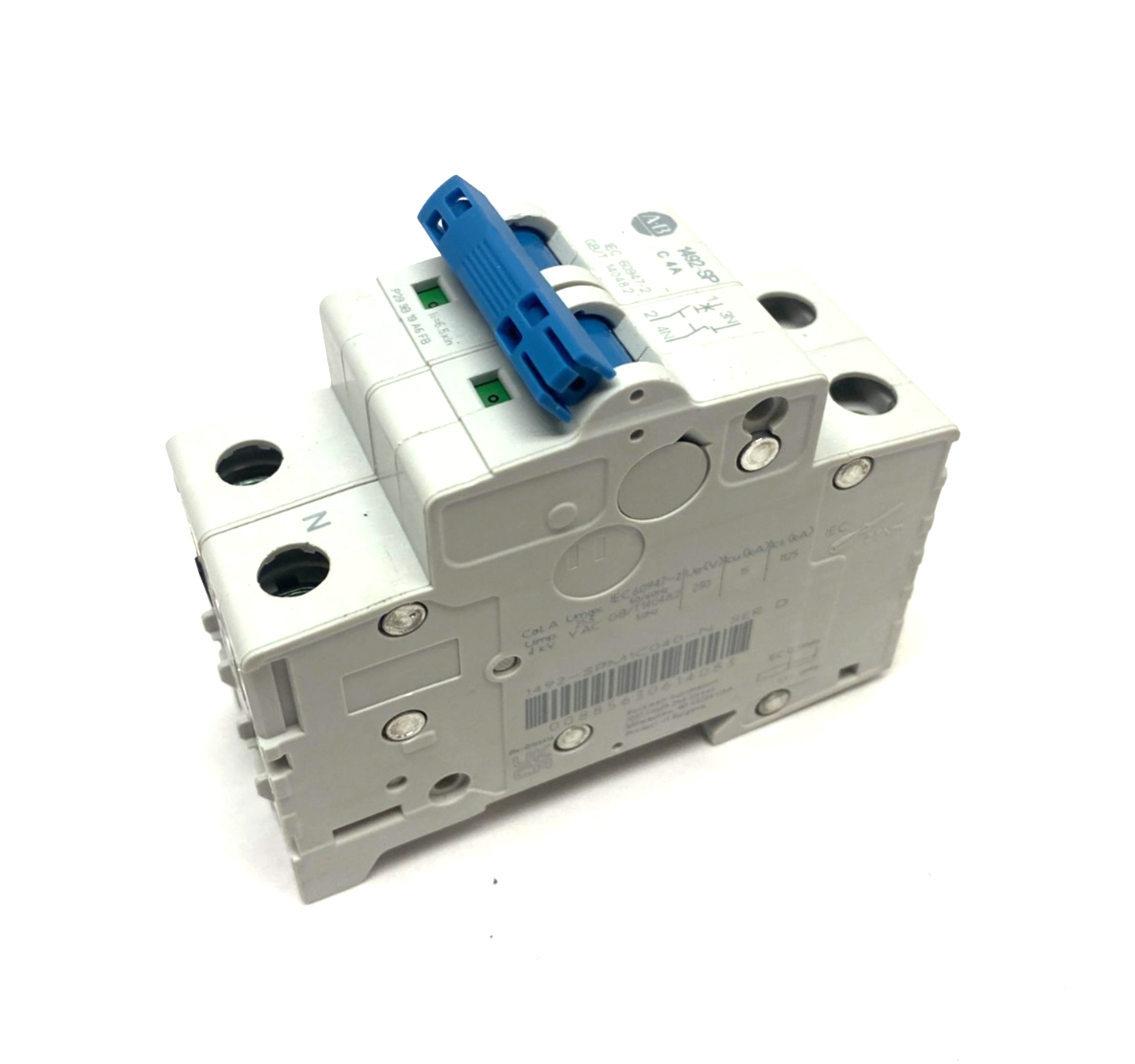 1492-SPM1C040-N | Allen Bradley Ser. D Supplemental Circuit Breaker 1-Pole - New – Open box - Maverick Industrial Sales
