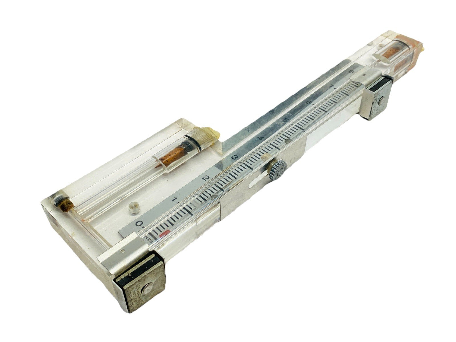 Dwyer 310 Durablock Solid Plastic Stationary Gauge 0-10 Inches - For parts or not working - Maverick Industrial Sales