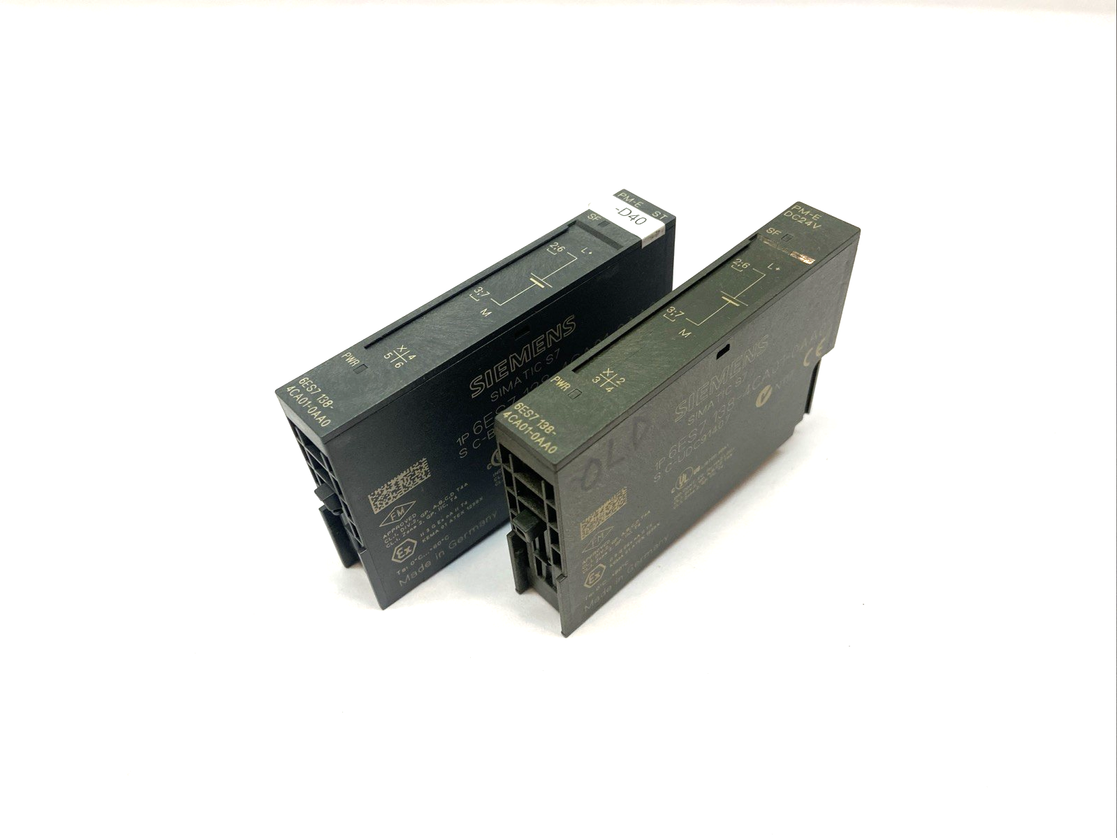 Siemens 6ES7 138-4CA01-0AA0 Simatic S7 Power Module PM-E DC24V LOT OF 2 - Maverick Industrial Sales