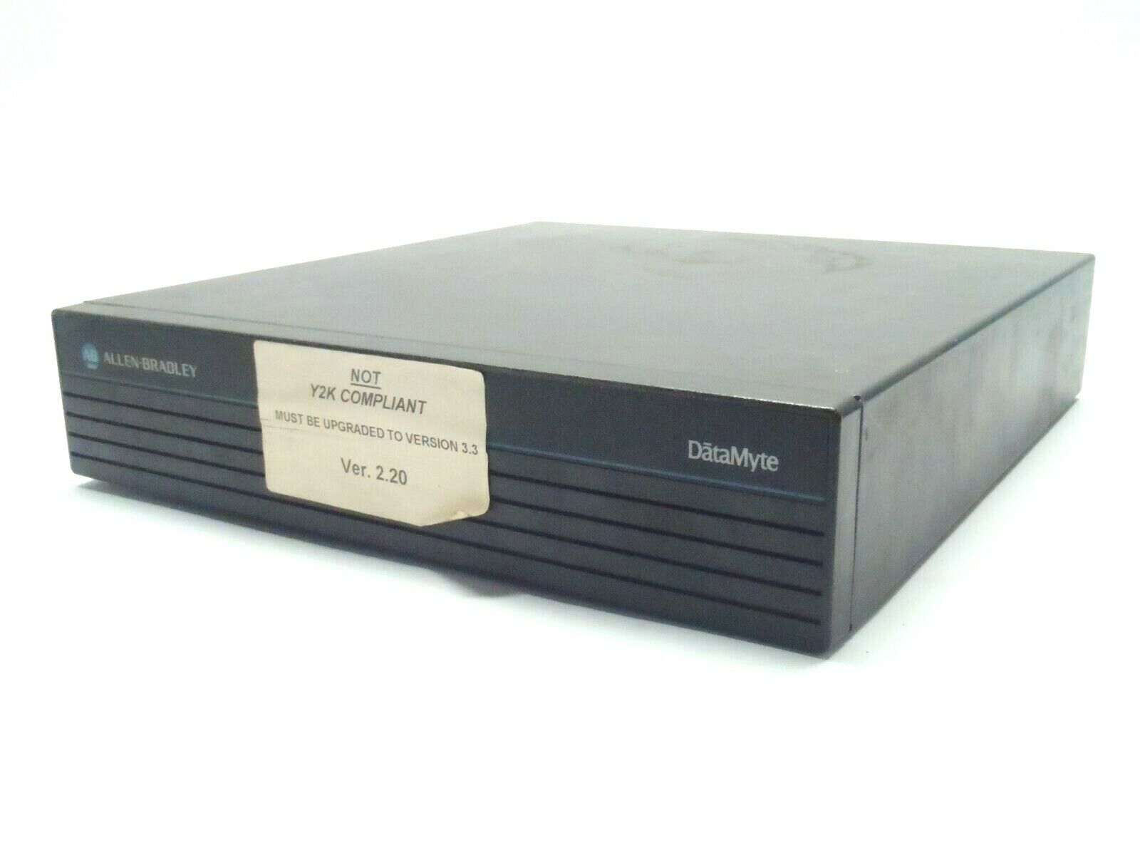 Allen Bradley 953-06 Datamyte Computer Config No. M250 Ver 2.20 - For parts or not working - Maverick Industrial Sales