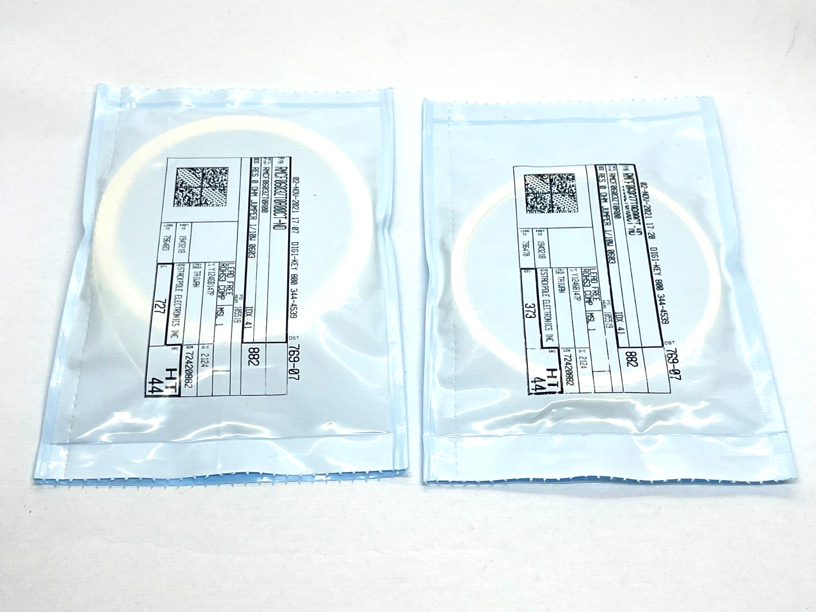 Stackpole Electronics RMCF0603ZT0R00 RES 0 OHM Jumper 1/10W 0603 1100QTY - Maverick Industrial Sales