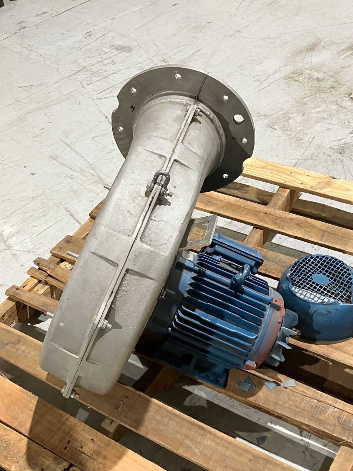 PB-15A | Aerco Centrifugal Pressure Blower R00536ET3E184TC-W22 DAMAGED MOTOR - For parts or not working - Maverick Industrial Sales