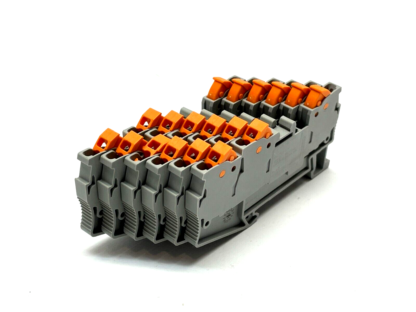 Phoenix Contact QTC 1,5-TWIN Feed-Through Terminal Block 3205048 LOT OF 6 - Used - Maverick Industrial Sales