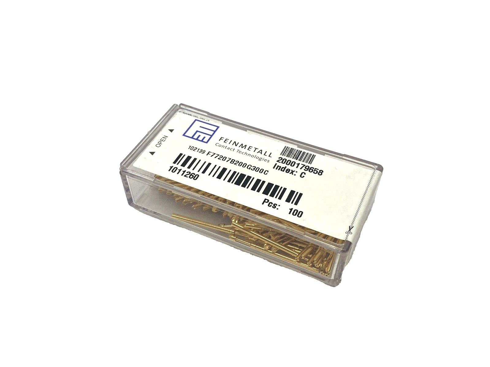 Feinmetall 1011260 High Current Probe HCF77207B200G300 BOX OF 100 - Maverick Industrial Sales