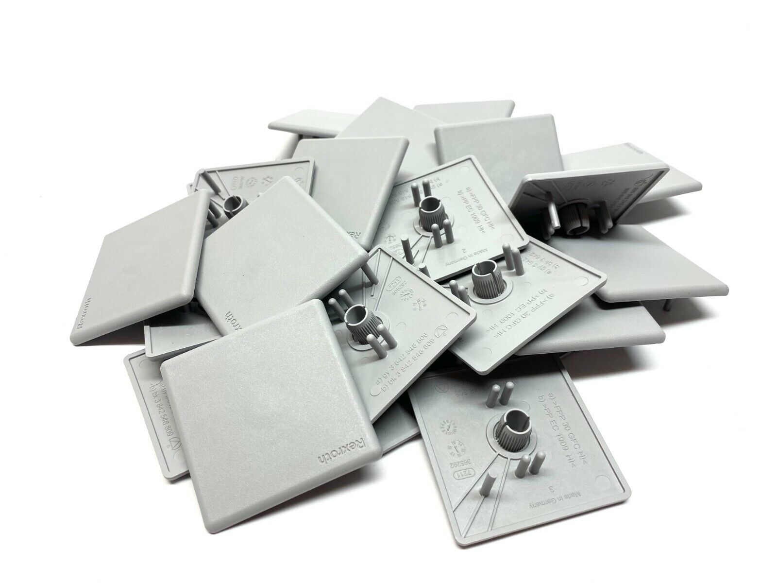 Bosch Rexroth 3842548808 Cap Cover 60x60 LOT OF 26 - Maverick Industrial Sales