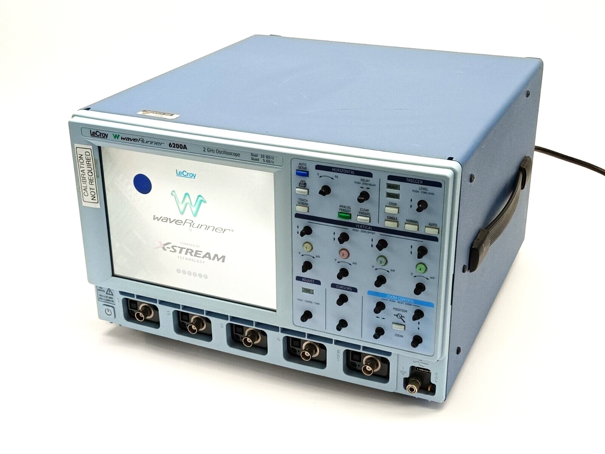 6200A | LeCroy WaveRunner 6KA 2GHz Oscilloscope - For parts or not working - Maverick Industrial Sales