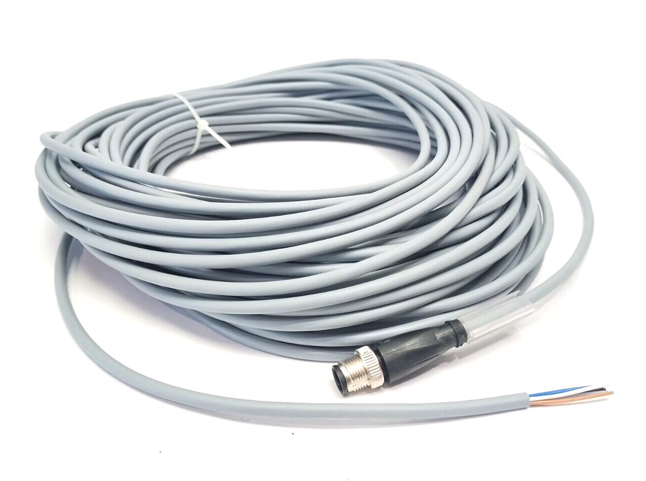 V15S-G-25M-PUR, 240771-100029 | Pepperl+Fuchs V15S-G-25M-PUR Cordset M12 Male 5-Pin To Leads 25m 240771-100029 - New Other - Maverick Industrial Sales