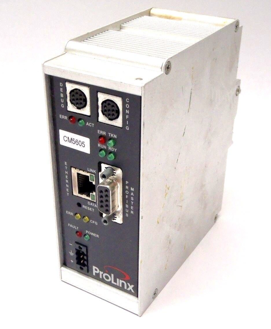 5204-DFNT-PDPM | Prosoft EtherNet/IP to PROFIBUS DP Master Gateway Ver 2.46 OS2.45- Used - Maverick Industrial Sales