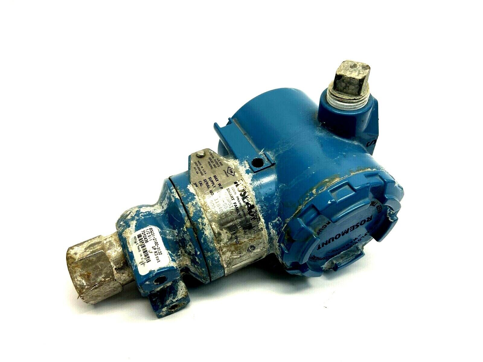 03031-0059-0002 | Rosemount Rev AA Pressure Transmitter - Used - Maverick Industrial Sales