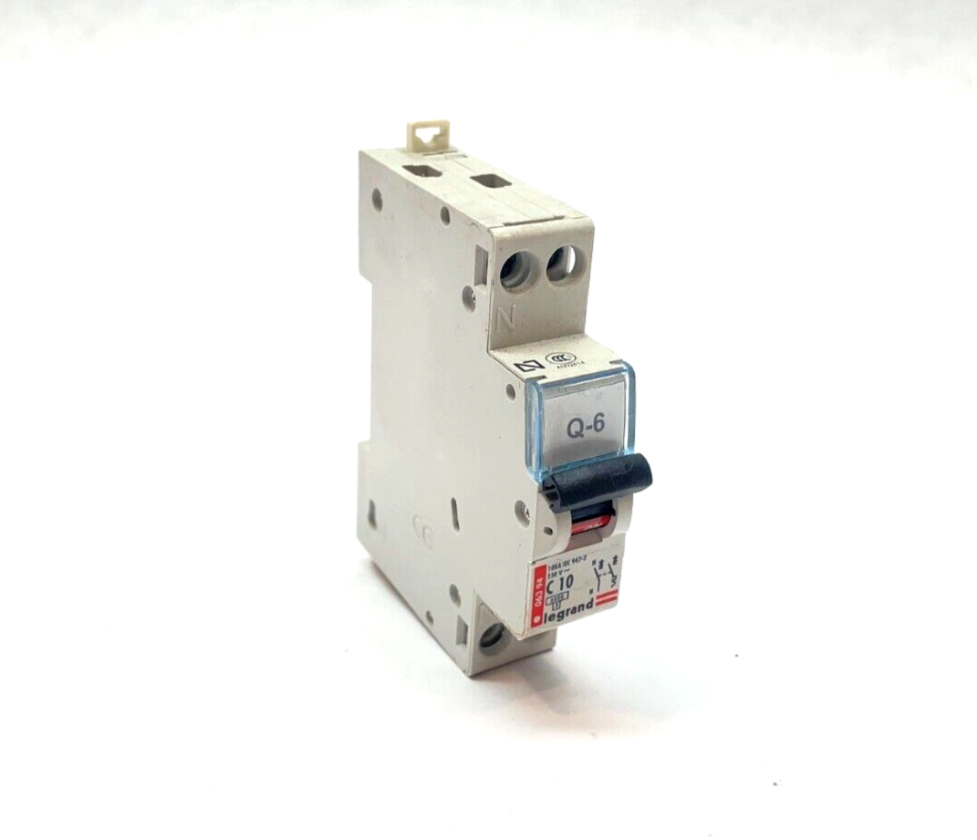 C10,063 94 | Legrand C10 10KA 230V Circuit Breaker, 063 94, 901063, C-10, 06394 - Used - Maverick Industrial Sales