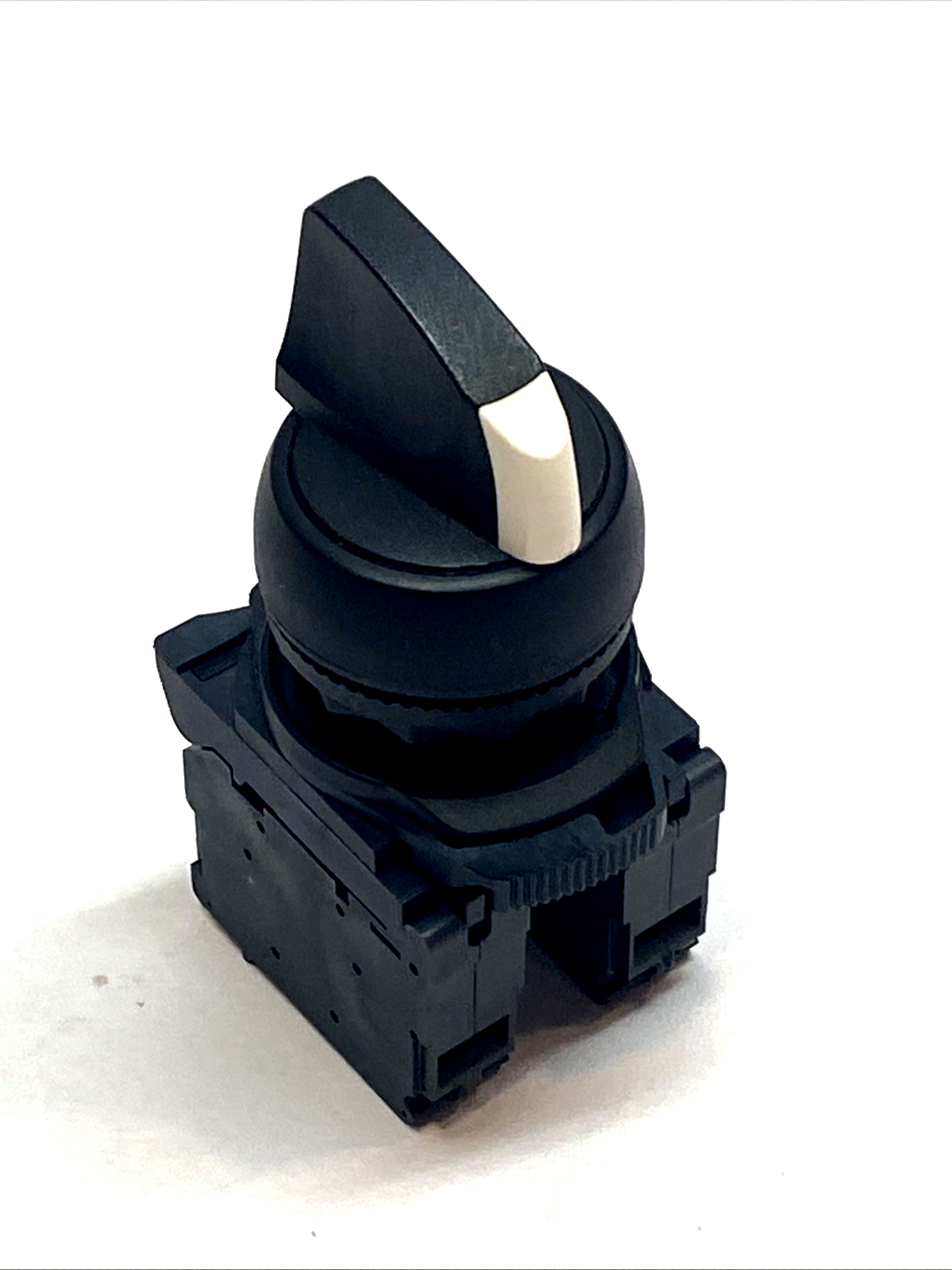 Allen-Bradley 800FP-SB32 3-Pos 22mm Selector Switch w/ 800F-X10 2NO Block - Maverick Industrial Sales