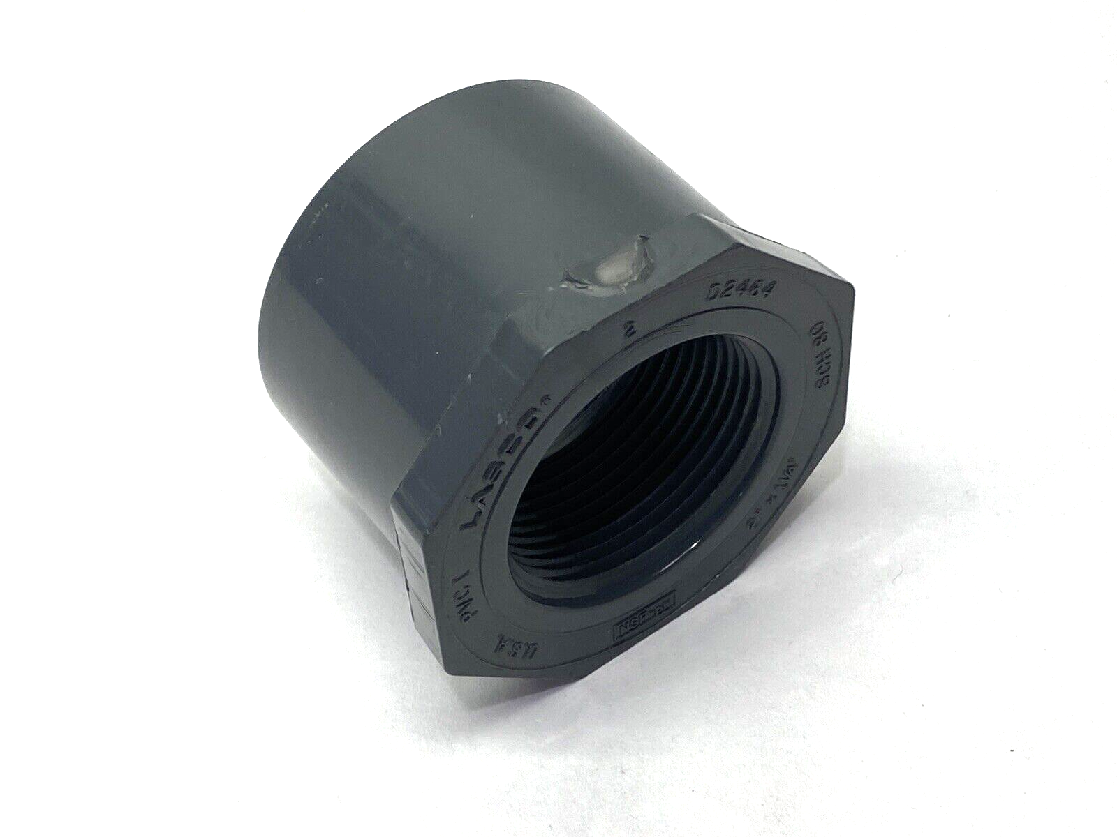 838-250 | LASCO Reducing Bushing 2" x 1-1/4" SCH 80 FNPT x Socket - New – Open box - Maverick Industrial Sales