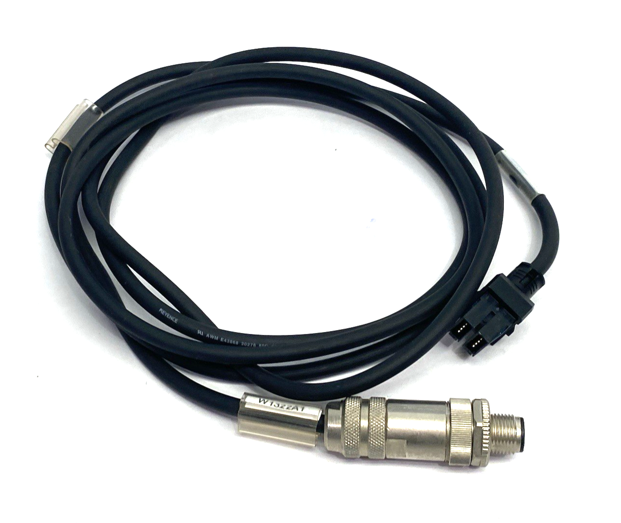 MU-CB8 | Keyence Power Cable Single Ended, for MU Series FIELD ATTACHED CONNECTOR - Used - Maverick Industrial Sales