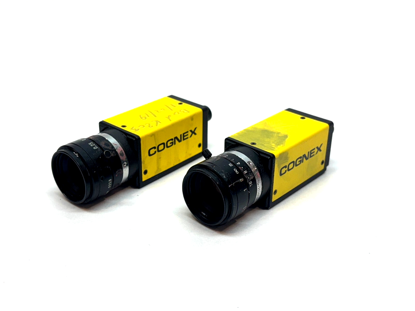 Cognex In-Sight Vision System Cameras, LOT OF 2, ISM, ISM1403, Tamron Lens - Maverick Industrial Sales