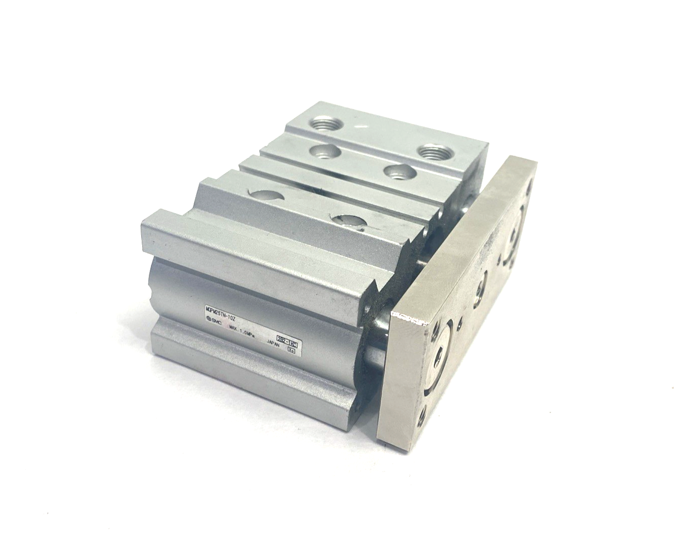 SMC MGPM25TN-10Z Compact Cylinder 25mm Bore 10mm Stroke - Used - Maverick Industrial Sales