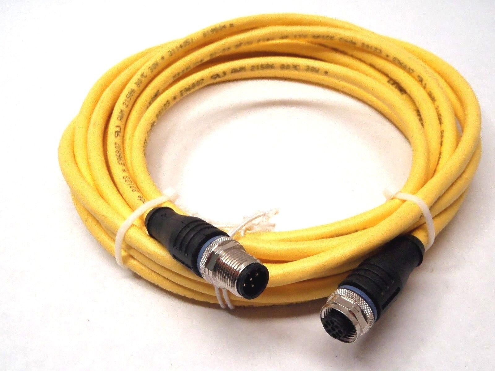 Leoni Megaline D1-20 SF/U 30V Cordset 5 Pin Male Female Connectors - New – Open box - Maverick Industrial Sales