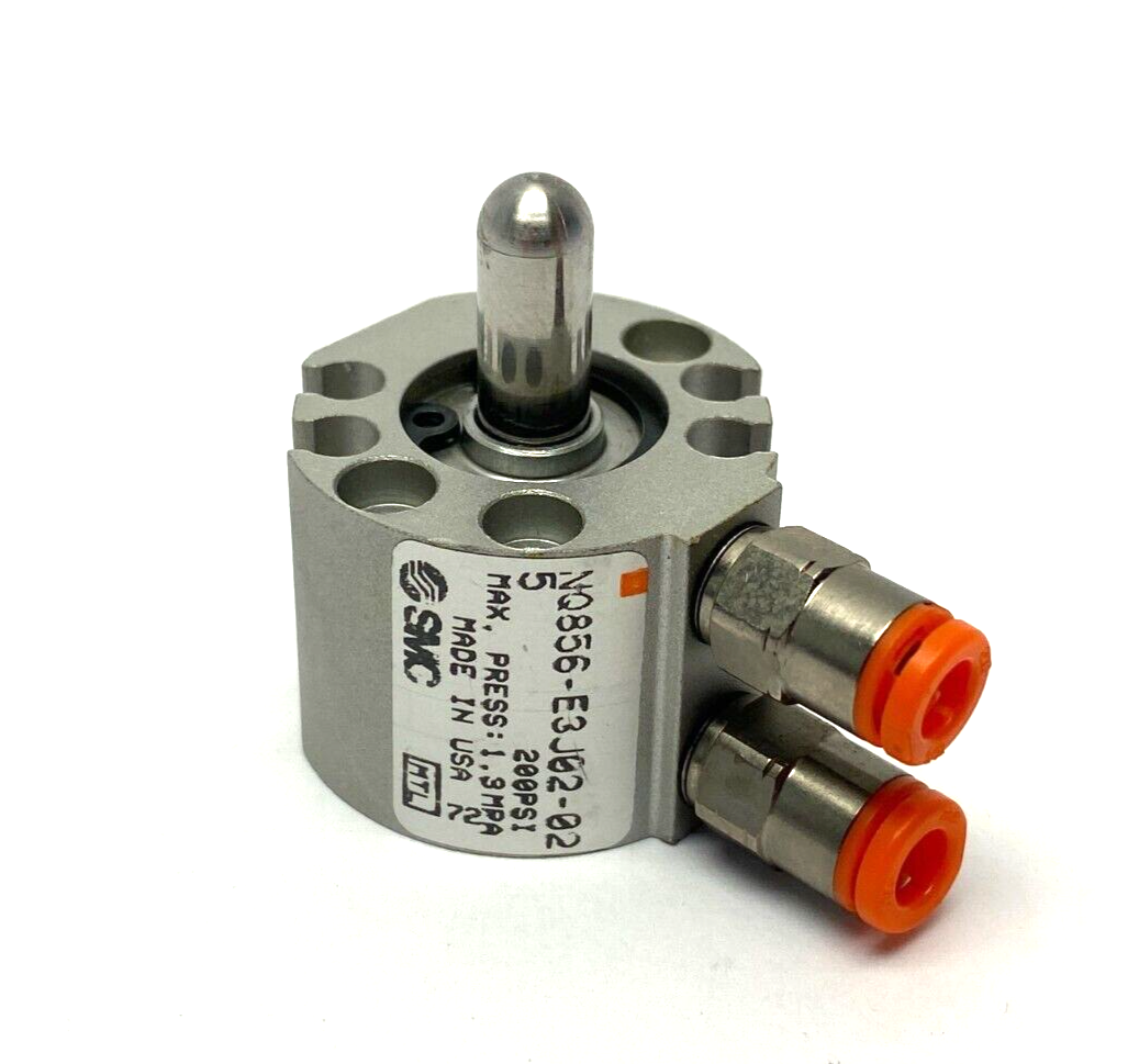 SMC NQ856-E3J02-025 Pneumatic Cylinder 200psi - Used - Maverick Industrial Sales