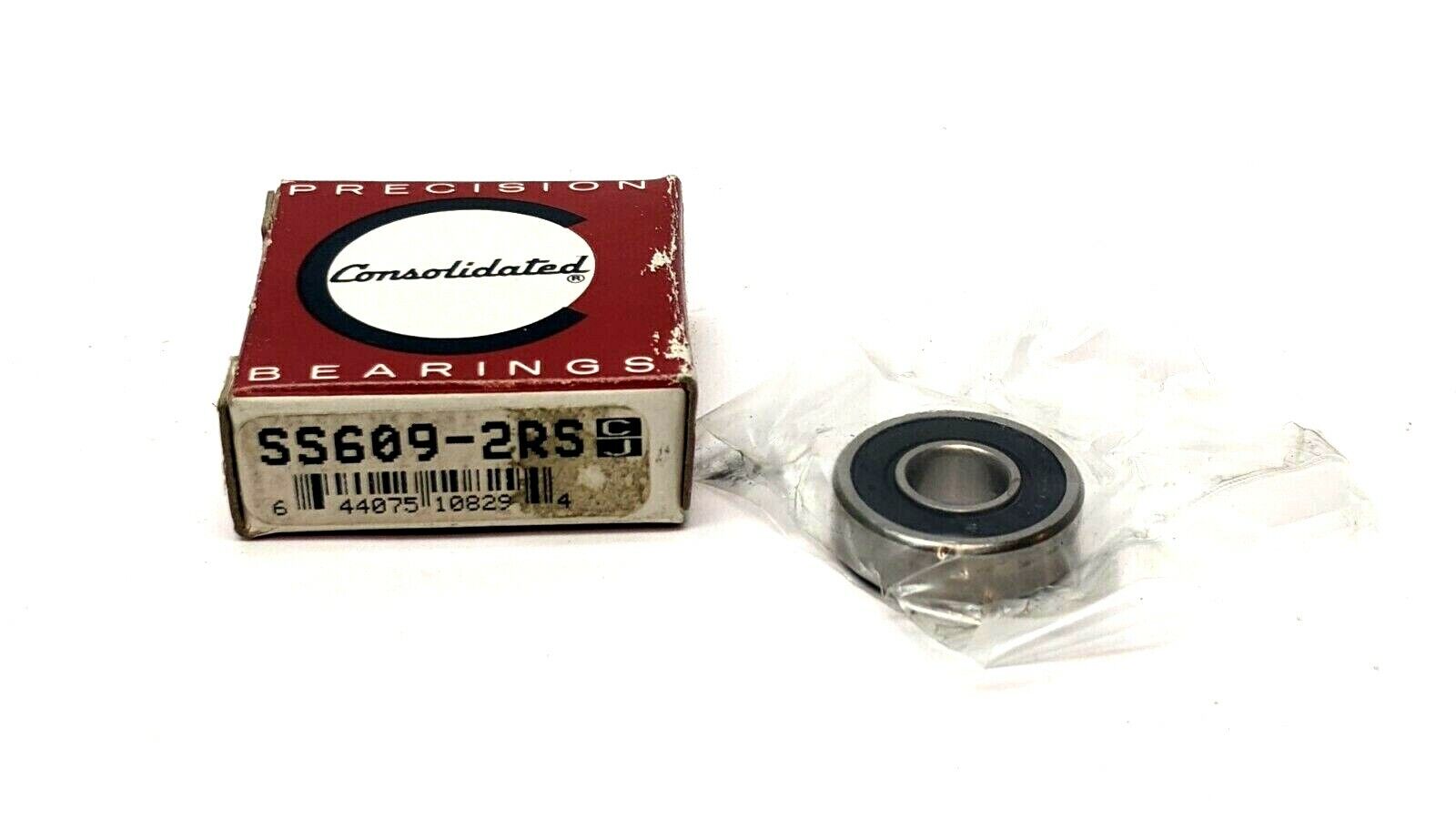 Consolidated SS609-2RS Deep Groove Ball Bearing 2 Seals SS 24mm x 9mm x 7mm - Maverick Industrial Sales