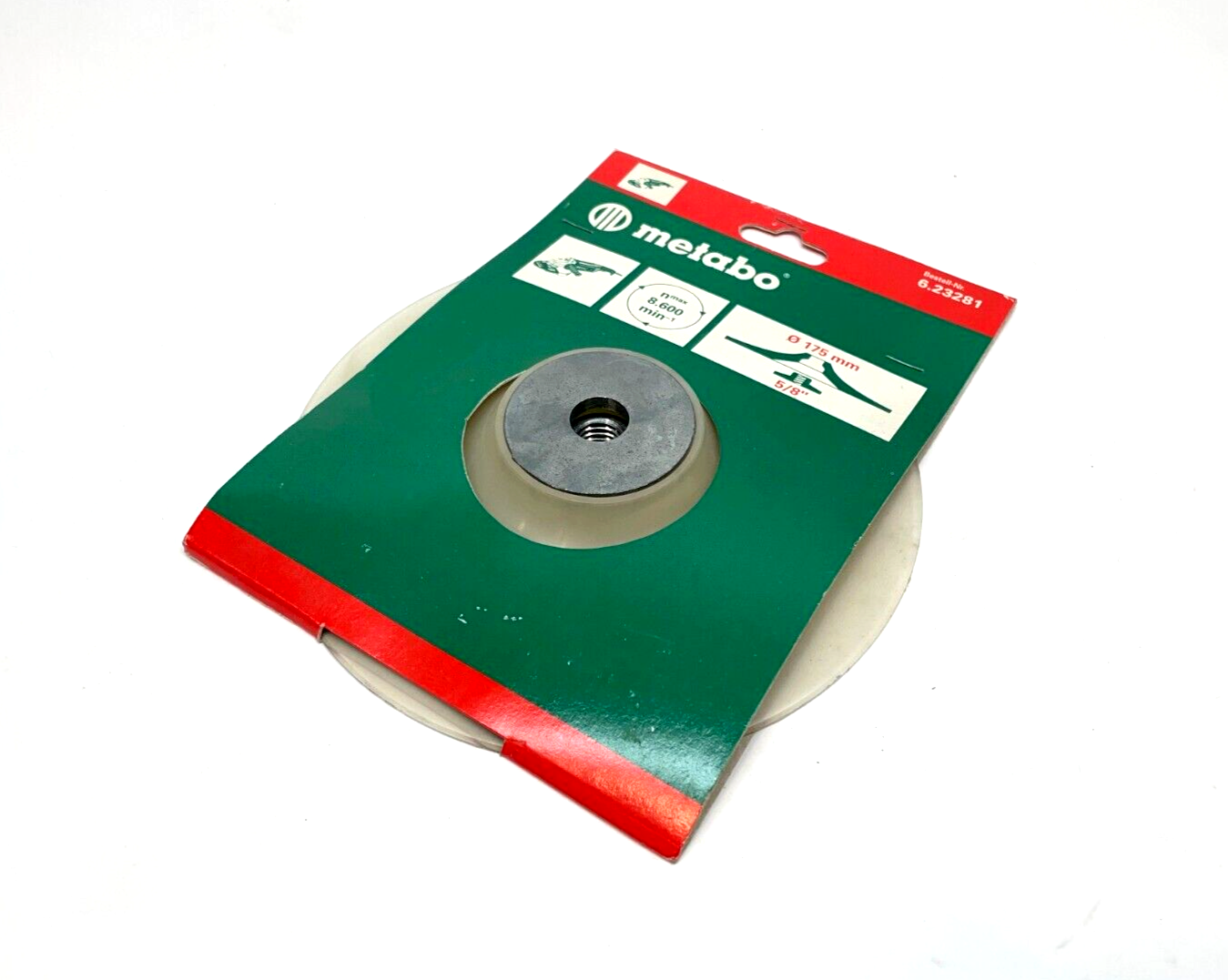 Metabo 6.23281 Flexible Backing Pad 7", 175mm, 5/8" Nut, Angle Grinder - Maverick Industrial Sales