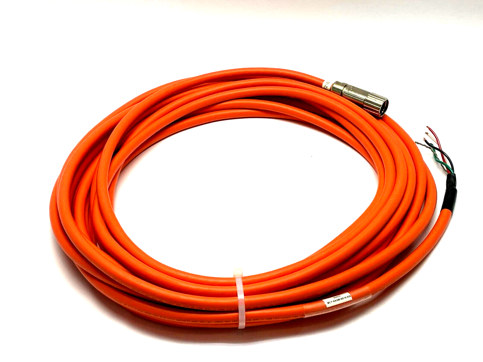Behco MCP-AKDM-NB16-050 Single Ended Motor Supply Cable - Used - Maverick Industrial Sales