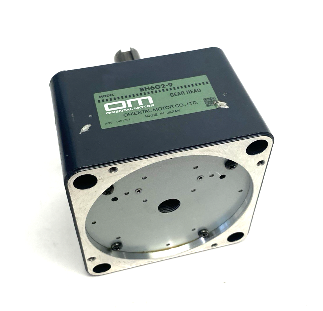 BH6G2-9 | Oriental Motor Gearhead, Parallel Shaft, (9:1) NO SHAFT KEY- New – Open box - Maverick Industrial Sales