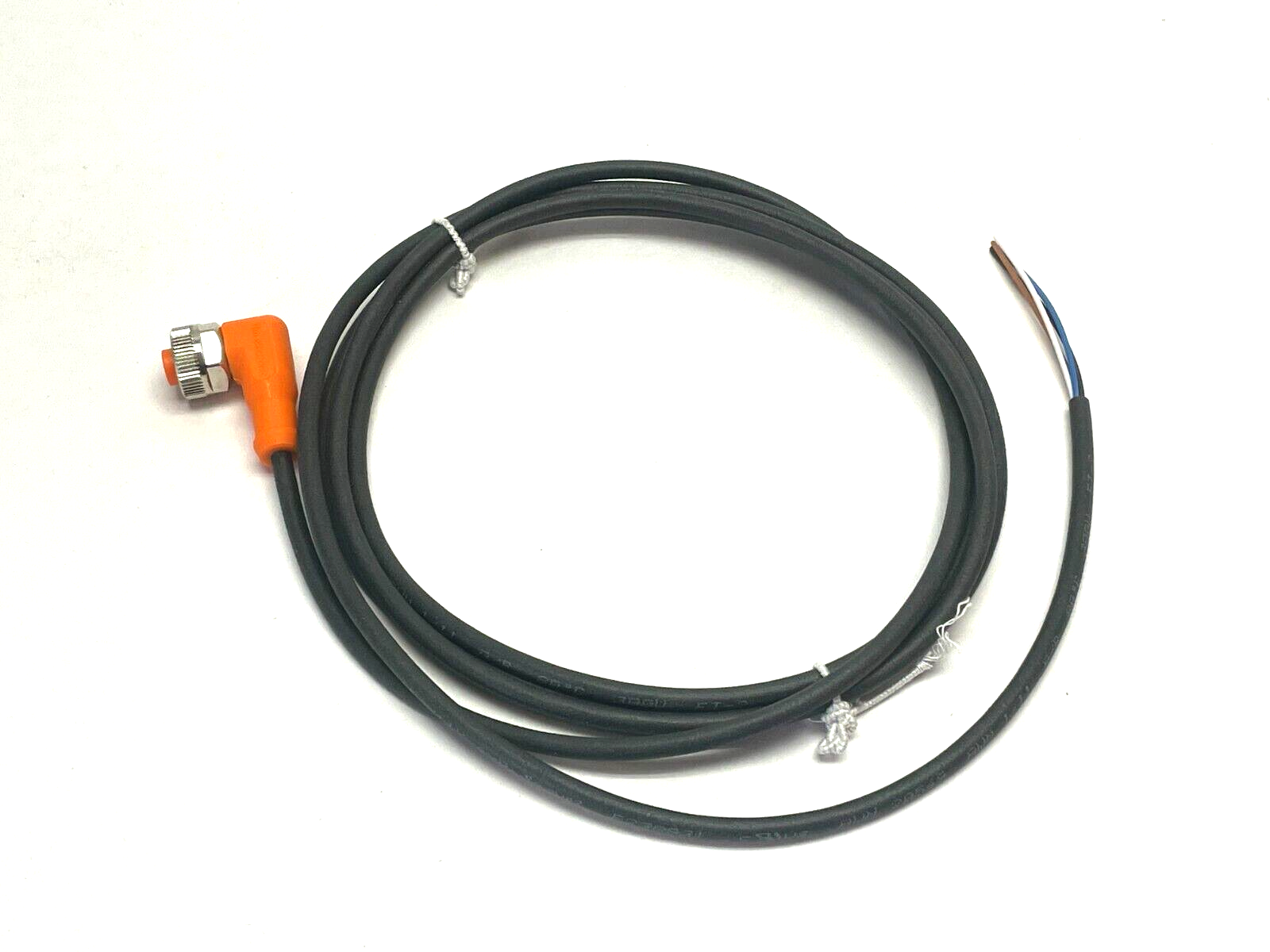 IFM EVC004 Single-Ended Right Angle Cordset 2m Length - New – Open box - Maverick Industrial Sales