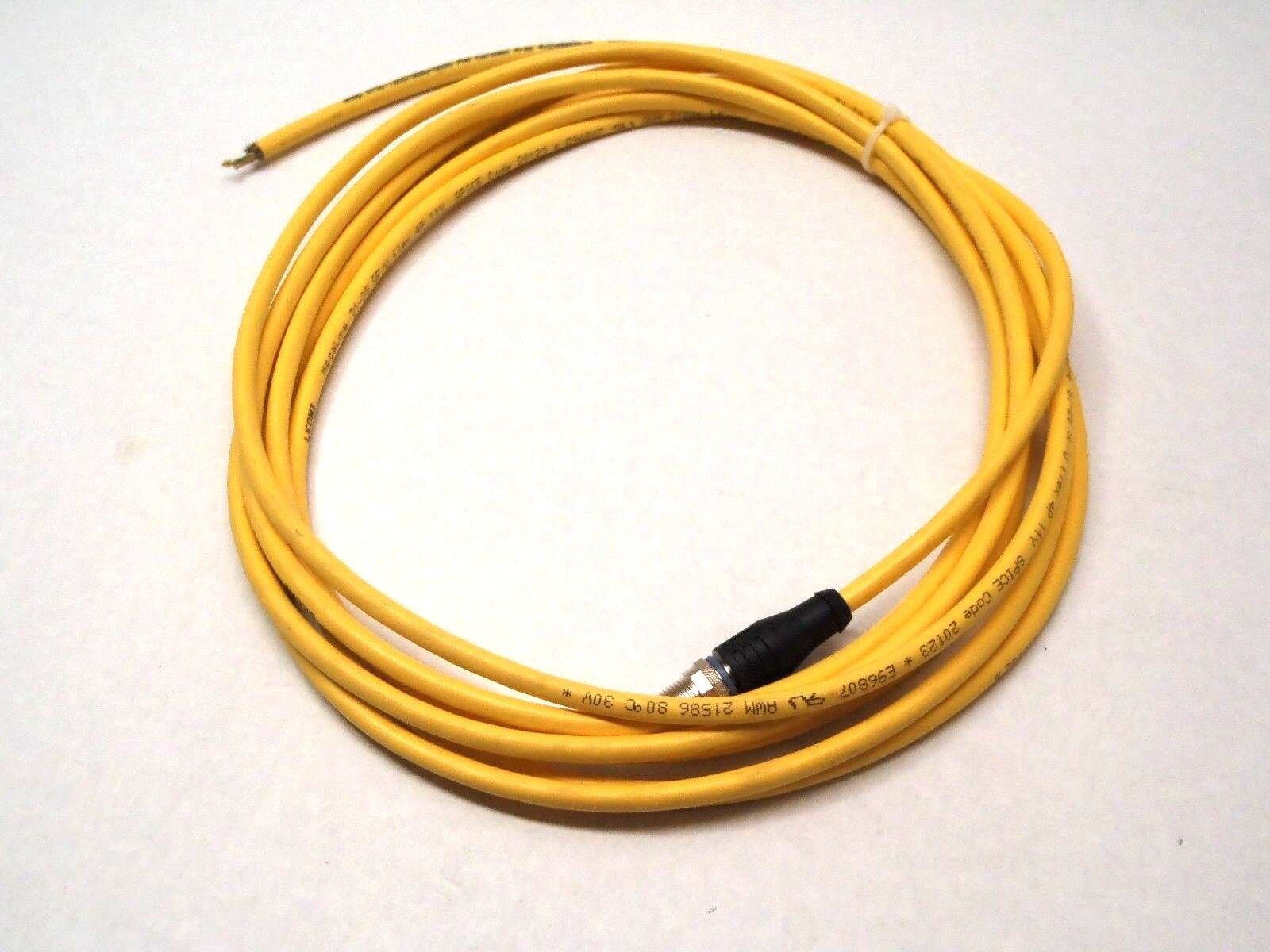 Leoni Megaline D1-20 SF/U 30V Cordset 5 Pin Male Connector - New – Open box - Maverick Industrial Sales