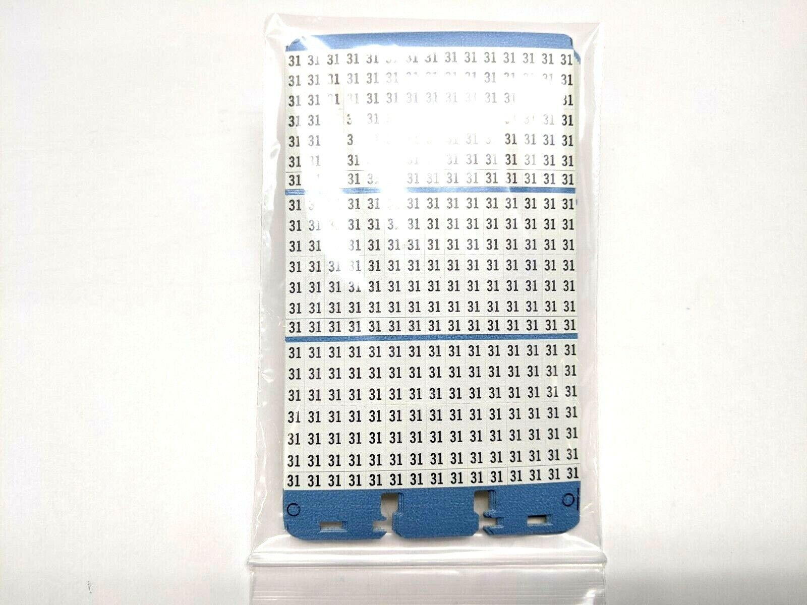 Brady WM-31 Vinyl Cloth Wire Marker LOT OF 10 Sheets - New – Open box - Maverick Industrial Sales